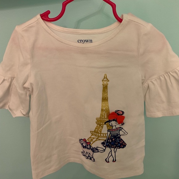 2T Crown and Ivy shirt and pant set - Picture 2 of 4